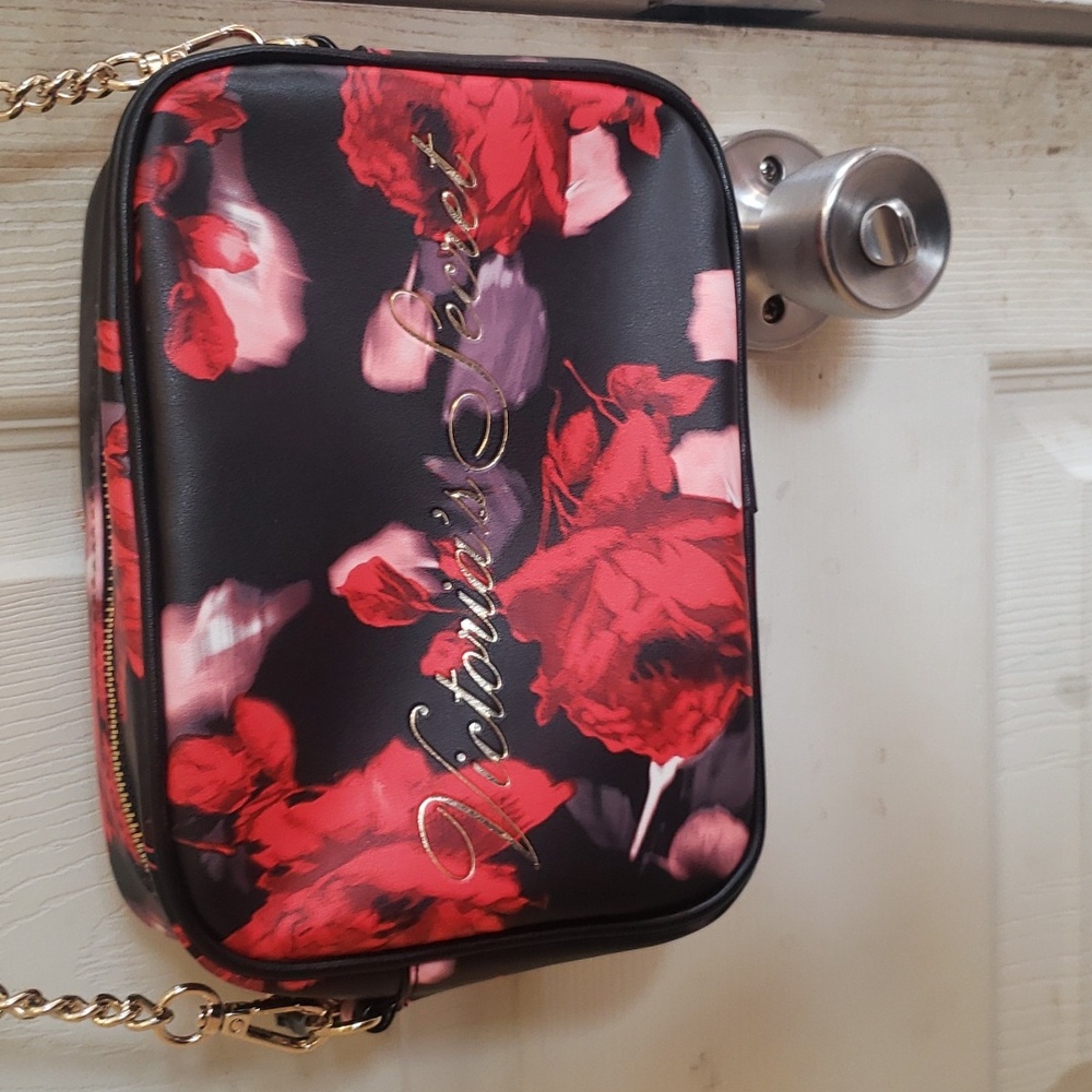 Victoria's secret crossbody roses bag